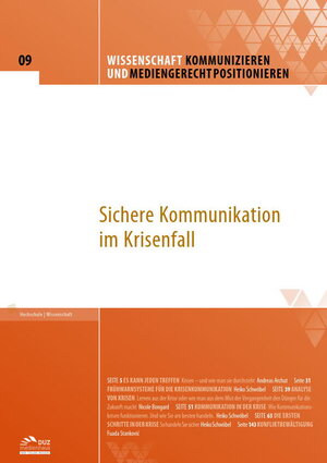 Buchcover Wissenschaft kommunizieren und mediengerecht positionieren - Heft 9 | Heiko Schwöbel | EAN 9783960371748 | ISBN 3-96037-174-8 | ISBN 978-3-96037-174-8