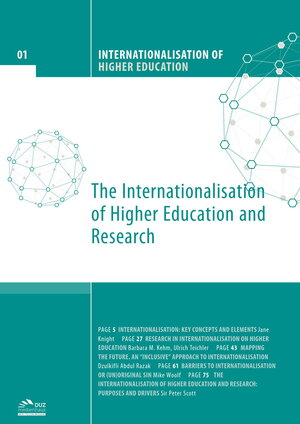 Buchcover Internationalisation of Higher Education - Volume 01 | Jane Knight | EAN 9783960372660 | ISBN 3-96037-266-3 | ISBN 978-3-96037-266-0
