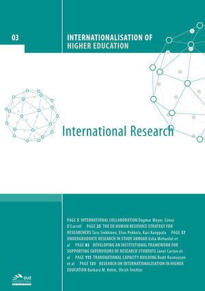 Buchcover Internationalisation of Higher Education - Volume 03 | Dagmar Meyer | EAN 9783960372684 | ISBN 3-96037-268-X | ISBN 978-3-96037-268-4
