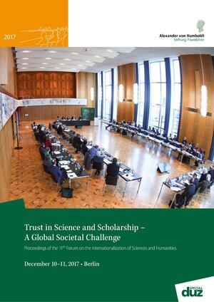Buchcover Trust in Science and Scholarship | EAN 9783960373209 | ISBN 3-96037-320-1 | ISBN 978-3-96037-320-9