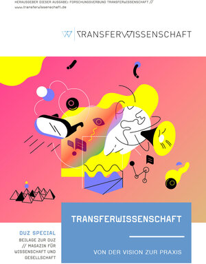 Buchcover Forschungsverbund Transferwissenschaft  | EAN 9783960373742 | ISBN 3-96037-374-0 | ISBN 978-3-96037-374-2