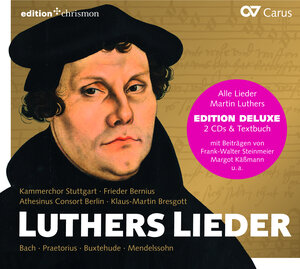 Buchcover Luthers Lieder  | EAN 9783960380184 | ISBN 3-96038-018-6 | ISBN 978-3-96038-018-4