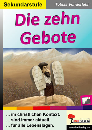 Buchcover Die zehn Gebote | Tobias Vonderlehr | EAN 9783960400455 | ISBN 3-96040-045-4 | ISBN 978-3-96040-045-5