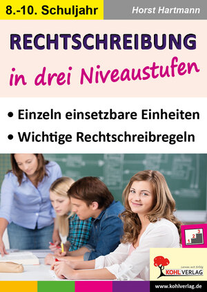 Buchcover Rechtschreibung in drei Niveaustufen / Klasse 8-10 | Horst Hartmann | EAN 9783960400691 | ISBN 3-96040-069-1 | ISBN 978-3-96040-069-1