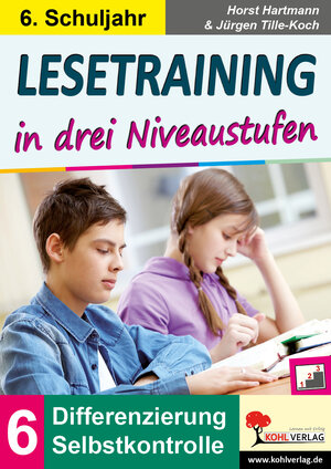 Buchcover Lesetraining in drei Niveaustufen / Klasse 6 | Horst Hartmann | EAN 9783960401018 | ISBN 3-96040-101-9 | ISBN 978-3-96040-101-8