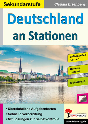 Buchcover Deutschland an Stationen / Sekundarstufe | Claudia Eisenberg | EAN 9783960401681 | ISBN 3-96040-168-X | ISBN 978-3-96040-168-1