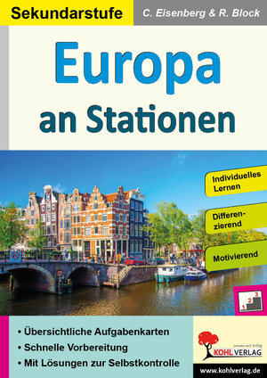 Buchcover Europa an Stationen / Sekundarstufe | Claudia Eisenberg | EAN 9783960401698 | ISBN 3-96040-169-8 | ISBN 978-3-96040-169-8