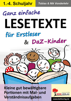 Buchcover Ganz einfache Lesetexte für Erstleser und DaZ-Kinder | Tobias Vonderlehr | EAN 9783960403098 | ISBN 3-96040-309-7 | ISBN 978-3-96040-309-8