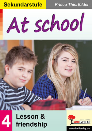 Buchcover At school / Sekundarstufe | Prisca Thierfelder | EAN 9783960403548 | ISBN 3-96040-354-2 | ISBN 978-3-96040-354-8