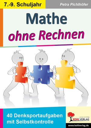 Buchcover Mathe ohne Rechnen | Petra Pichlhöfer | EAN 9783960404590 | ISBN 3-96040-459-X | ISBN 978-3-96040-459-0