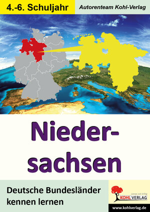 Buchcover Niedersachsen | Autorenteam Kohl-Verlag | EAN 9783960405115 | ISBN 3-96040-511-1 | ISBN 978-3-96040-511-5