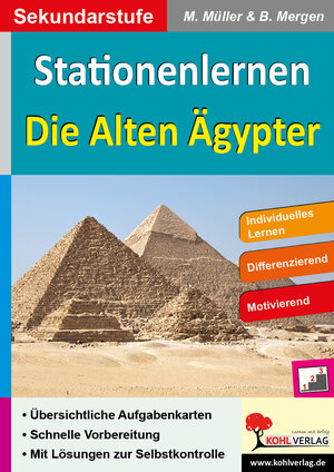 Buchcover Stationenlernen Die alten Ägypter | Michael Müller | EAN 9783960406242 | ISBN 3-96040-624-X | ISBN 978-3-96040-624-2