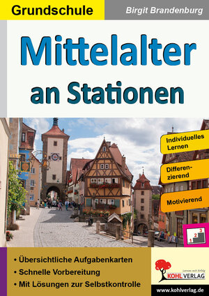 Buchcover Mittelalter an Stationen | Birgit Brandenburg | EAN 9783960406297 | ISBN 3-96040-629-0 | ISBN 978-3-96040-629-7