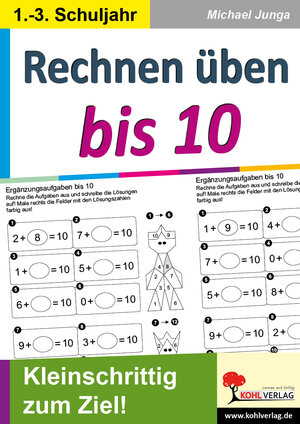Buchcover Rechnen üben bis 10 | Michael Junga | EAN 9783960406907 | ISBN 3-96040-690-8 | ISBN 978-3-96040-690-7