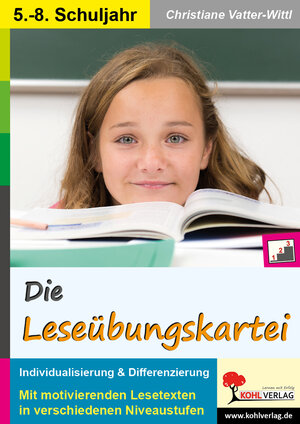 Buchcover Die Leseübungskartei | Christiane Vatter-Wittl | EAN 9783960406983 | ISBN 3-96040-698-3 | ISBN 978-3-96040-698-3