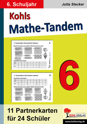 Buchcover Kohls Mathe-Tandem / Klasse 6 | Jutta Stecker | EAN 9783960408031 | ISBN 3-96040-803-X | ISBN 978-3-96040-803-1