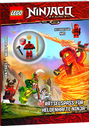 Buchcover LEGO® Ninjago® – Rätselspaß für heldenhafte Ninja  | EAN 9783960805861 | ISBN 3-96080-586-1 | ISBN 978-3-96080-586-1