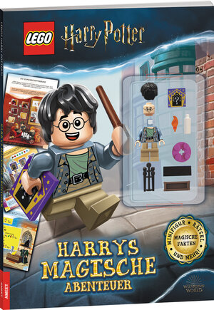 Buchcover LEGO® Harry Potter™ – Harrys magische Abenteuer  | EAN 9783960806943 | ISBN 3-96080-694-9 | ISBN 978-3-96080-694-3