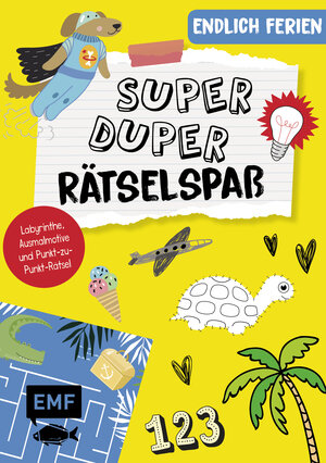 Buchcover Super-duper-Rätselspaß – Endlich Ferien  | EAN 9783960933328 | ISBN 3-96093-332-0 | ISBN 978-3-96093-332-8