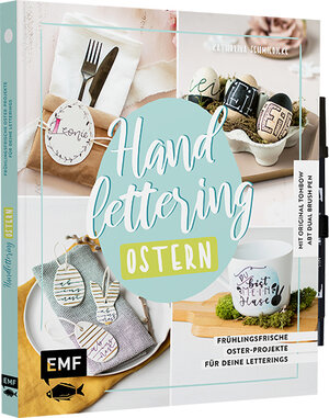Buchcover Handlettering Ostern | Katharina Schmiedicke | EAN 9783960936268 | ISBN 3-96093-626-5 | ISBN 978-3-96093-626-8