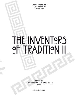 Buchcover Beca Lipscombe, Lucie Mckenzie The Inventors of Tradition II  | EAN 9783960980025 | ISBN 3-96098-002-7 | ISBN 978-3-96098-002-5