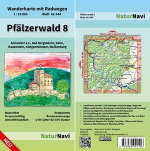 Buchcover Pfälzerwald 8 | EAN 9783960991106 | ISBN 3-96099-110-X | ISBN 978-3-96099-110-6