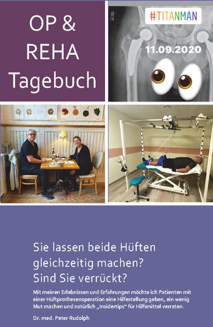 Buchcover OP- und Reha-Tagebuch | Peter Rudolph | EAN 9783961039371 | ISBN 3-96103-937-2 | ISBN 978-3-96103-937-1