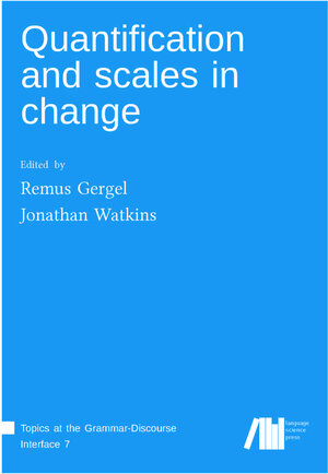 Buchcover Quantification and scales in change  | EAN 9783961102662 | ISBN 3-96110-266-X | ISBN 978-3-96110-266-2