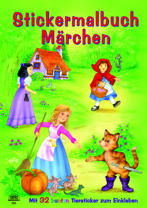 Buchcover Stickermalbuch Märchen  | EAN 9783961111893 | ISBN 3-96111-189-8 | ISBN 978-3-96111-189-3