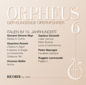 Buchcover ORPHEUS - Der klingende Opernführer | Benedikt Stegemann | EAN 9783961113262 | ISBN 3-96111-326-2 | ISBN 978-3-96111-326-2