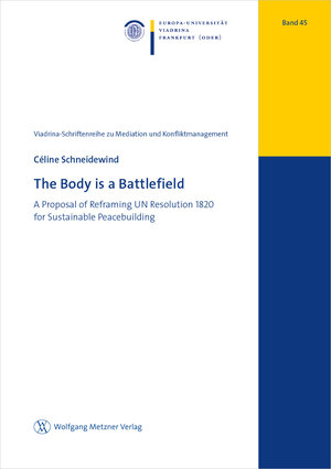 Buchcover The Body is a Battlefield | Céline Schneidewind | EAN 9783961171491 | ISBN 3-96117-149-1 | ISBN 978-3-96117-149-1
