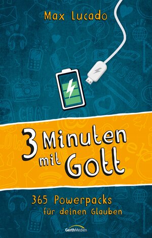 Buchcover Drei Minuten mit Gott | Max Lucado | EAN 9783961221158 | ISBN 3-96122-115-4 | ISBN 978-3-96122-115-8