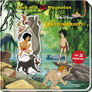 Buchcover Disney Dschungelbuch: Buch mit 15 Magneten  | EAN 9783961280063 | ISBN 3-96128-006-1 | ISBN 978-3-96128-006-3