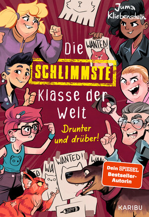 Buchcover Die schlimmste Klasse der Welt (Band 4) – Drunter und drüber! | Juma Kliebenstein | EAN 9783961294176 | ISBN 3-96129-417-8 | ISBN 978-3-96129-417-6