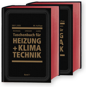 Buchcover Recknagel - Taschenbuch für Heizung und Klimatechnik 80. Ausgabe 2021/2022 - Basisversion  | EAN 9783961430901 | ISBN 3-96143-090-X | ISBN 978-3-96143-090-1