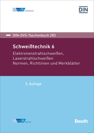 Buchcover DIN/DVS Taschenbuch 283  | EAN 9783961440177 | ISBN 3-96144-017-4 | ISBN 978-3-96144-017-7