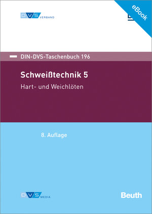 Buchcover E-Book: Schweißtechnik 5: Hart- und Weichlöten  | EAN 9783961442225 | ISBN 3-96144-222-3 | ISBN 978-3-96144-222-5