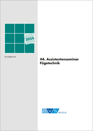 Buchcover 44. Assistentenseminar Fügetechnik  | EAN 9783961442676 | ISBN 3-96144-267-3 | ISBN 978-3-96144-267-6