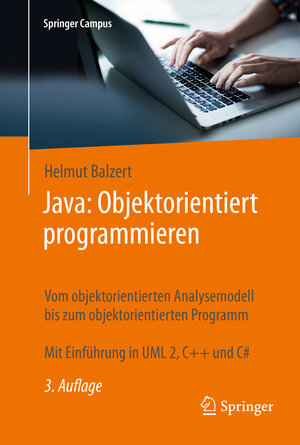 Buchcover Java: Objektorientiert programmieren | Helmut Balzert | EAN 9783961490202 | ISBN 3-96149-020-1 | ISBN 978-3-96149-020-2