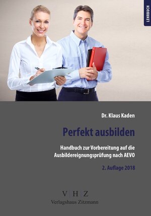 Buchcover Handbuch zur Vorbereitung auf die Ausbildereignungsprüfung gem. AEVO | Dr. Klaus Kaden | EAN 9783961550555 | ISBN 3-96155-055-7 | ISBN 978-3-96155-055-5
