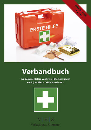Buchcover Verbandbuch zur Dokumentation von Erste-Hilfe-Leistungen | Jörg Zitzmann | EAN 9783961550920 | ISBN 3-96155-092-1 | ISBN 978-3-96155-092-0