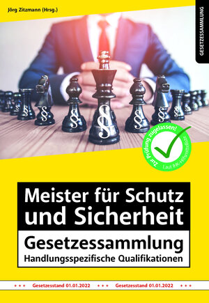 Buchcover Meister für Schutz und Sicherheit Gesetzessammlung – Handlungsspezifische Qualifikationen  | EAN 9783961551903 | ISBN 3-96155-190-1 | ISBN 978-3-96155-190-3