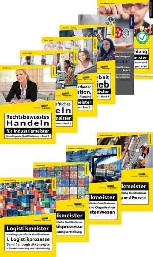 Buchcover Bücherbundle Logistikmeister Grundlegende und handlungsspezifische Qualifikationen  | EAN 9783961552177 | ISBN 3-96155-217-7 | ISBN 978-3-96155-217-7