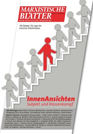 Buchcover InnenAnsichten – Subjekt und Klassenkampf  | EAN 9783961703647 | ISBN 3-96170-364-7 | ISBN 978-3-96170-364-7