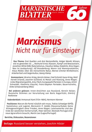 Buchcover Marxismus – Nicht nur für Einsteiger  | EAN 9783961706723 | ISBN 3-96170-672-7 | ISBN 978-3-96170-672-3