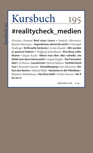 Buchcover Kursbuch 195  | EAN 9783961960316 | ISBN 3-96196-031-3 | ISBN 978-3-96196-031-6