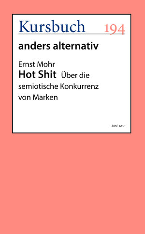 Buchcover Hot Shit | Ernst Mohr | EAN 9783961960477 | ISBN 3-96196-047-X | ISBN 978-3-96196-047-7