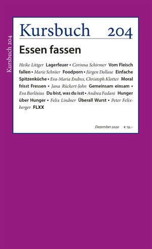 Buchcover Kursbuch 204 | EAN 9783961961696 | ISBN 3-96196-169-7 | ISBN 978-3-96196-169-6