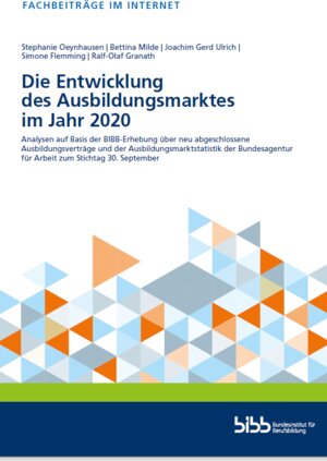 Buchcover Die Entwicklung des Ausbildungsmarktes im Jahr 2020 | Stephanie Oeynhausen | EAN 9783962082734 | ISBN 3-96208-273-5 | ISBN 978-3-96208-273-4