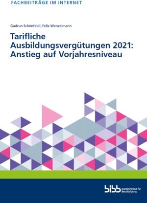 Buchcover Tarifliche Ausbildungsvergütungen 2021: Anstieg auf Vorjahresniveau | Gudrun Schönfeld | EAN 9783962083076 | ISBN 3-96208-307-3 | ISBN 978-3-96208-307-6